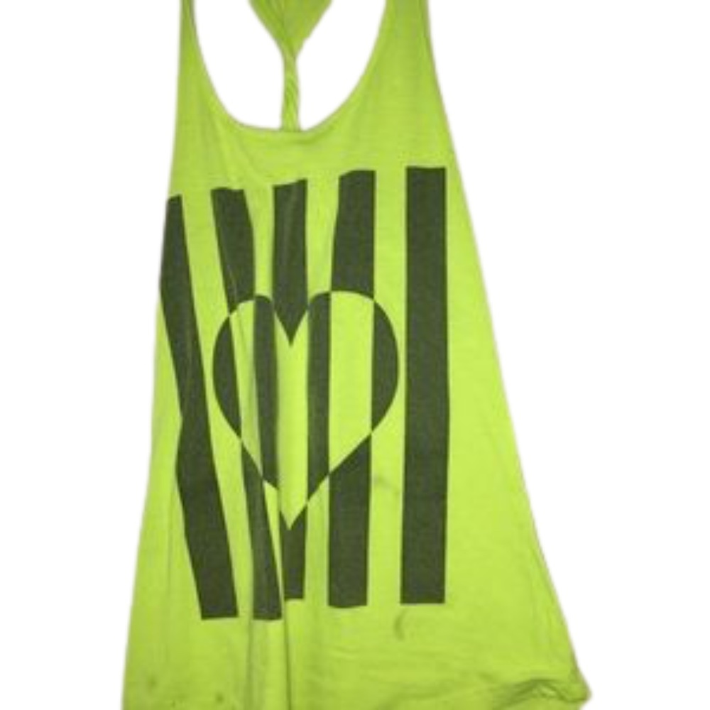 neon green tank